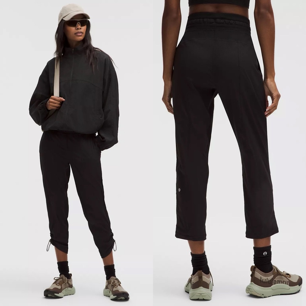 Lululemon Dance Studio Mid-Rise Cropped Pant in Black Size 6